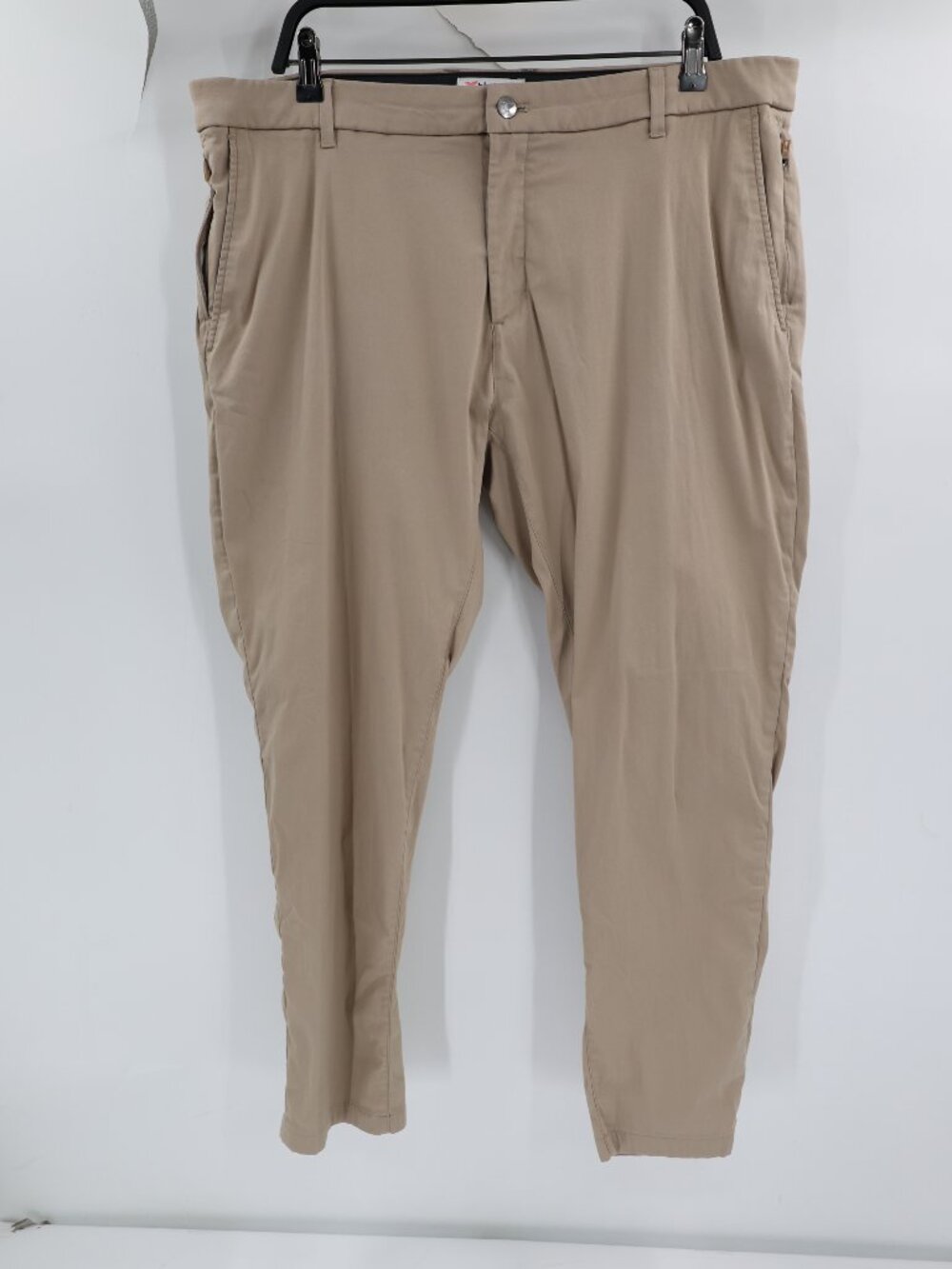 Birddogs Pants Mens 40 L29 Chino Straight Leg Stretch Golf Casual Pockets Beige